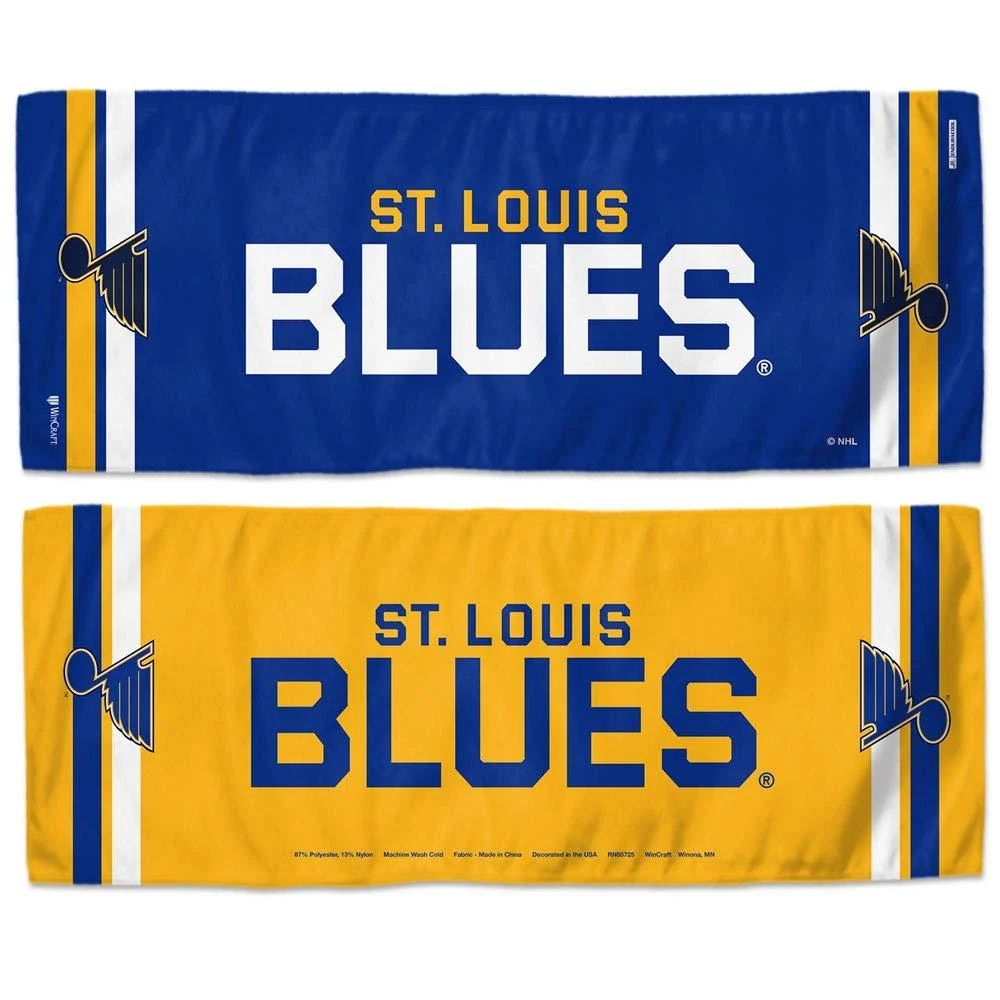 NHL Team Enduracool Microfiber Towel, St. Louis Blues, 12" x 30" - WinCraft