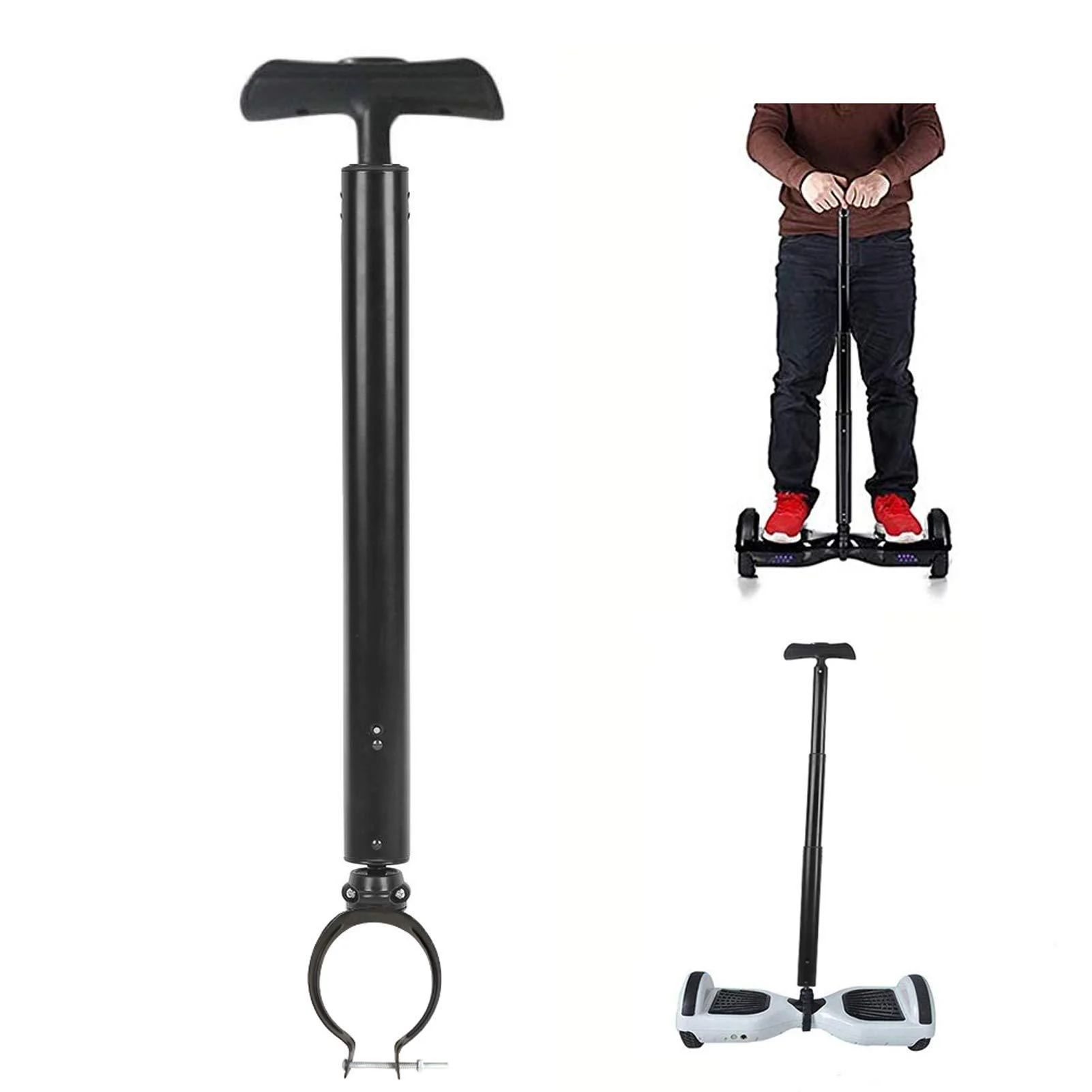 Adjustable Self Balance Hoverboard Handle Bar Extension Knee Bar Balancing Scooter Handle Armrest for Mini Scooter 6.5'' 8'' 10'' Telescoping Design for Kids and Adults - ApexOne