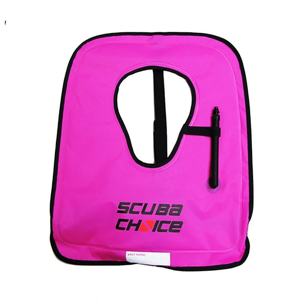 Scuba Choice Adult Diving/Snorkeling Vest with Name Box, X-Large, Purple