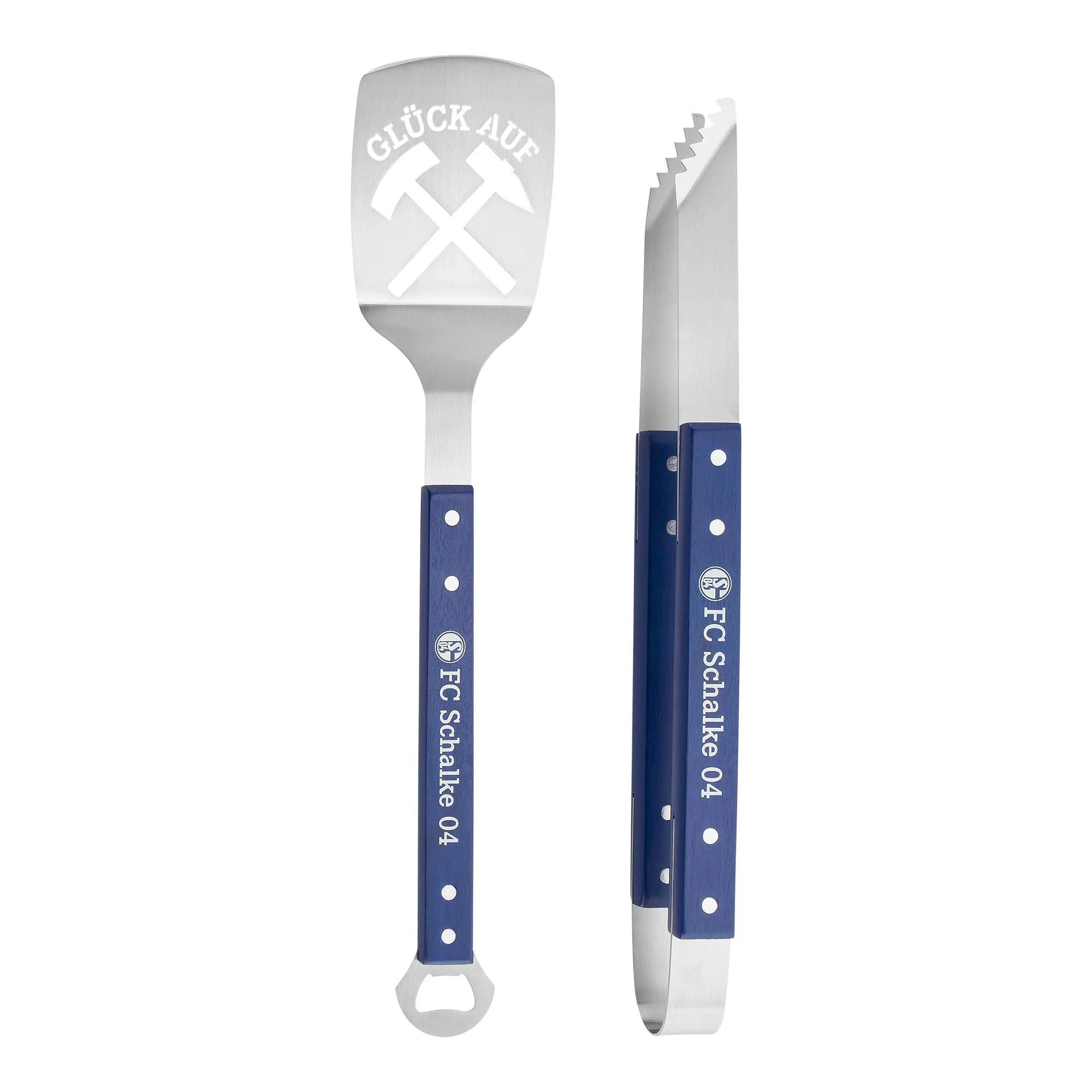 FC Schalke 04 FC Gelsenkirchen-Schalke 04 eV Fan articles Grill cutlery Good luck