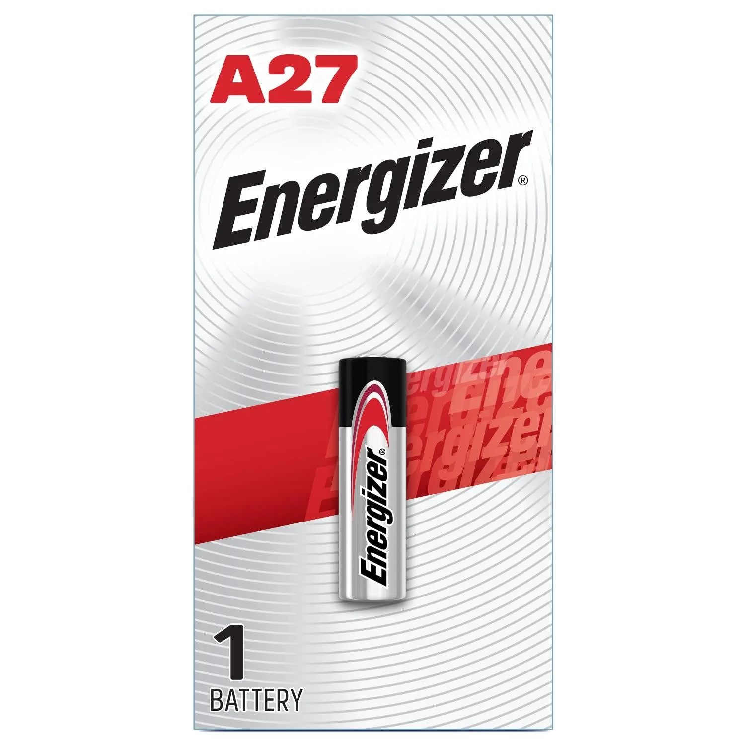 Energizer A27 Batteries 1 Pack 1 Count (Pack of 6)