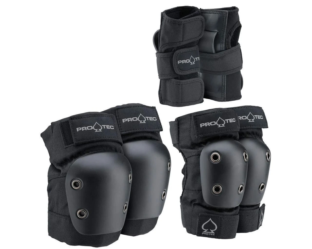 Pro-Tec Double Down Knee Pad Youth Small Black