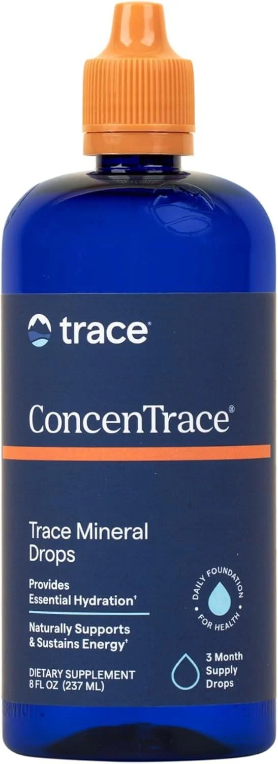 Trace Minerals Research ConcenTrace Trace Mineral Drops 8 fl oz (237 ml)