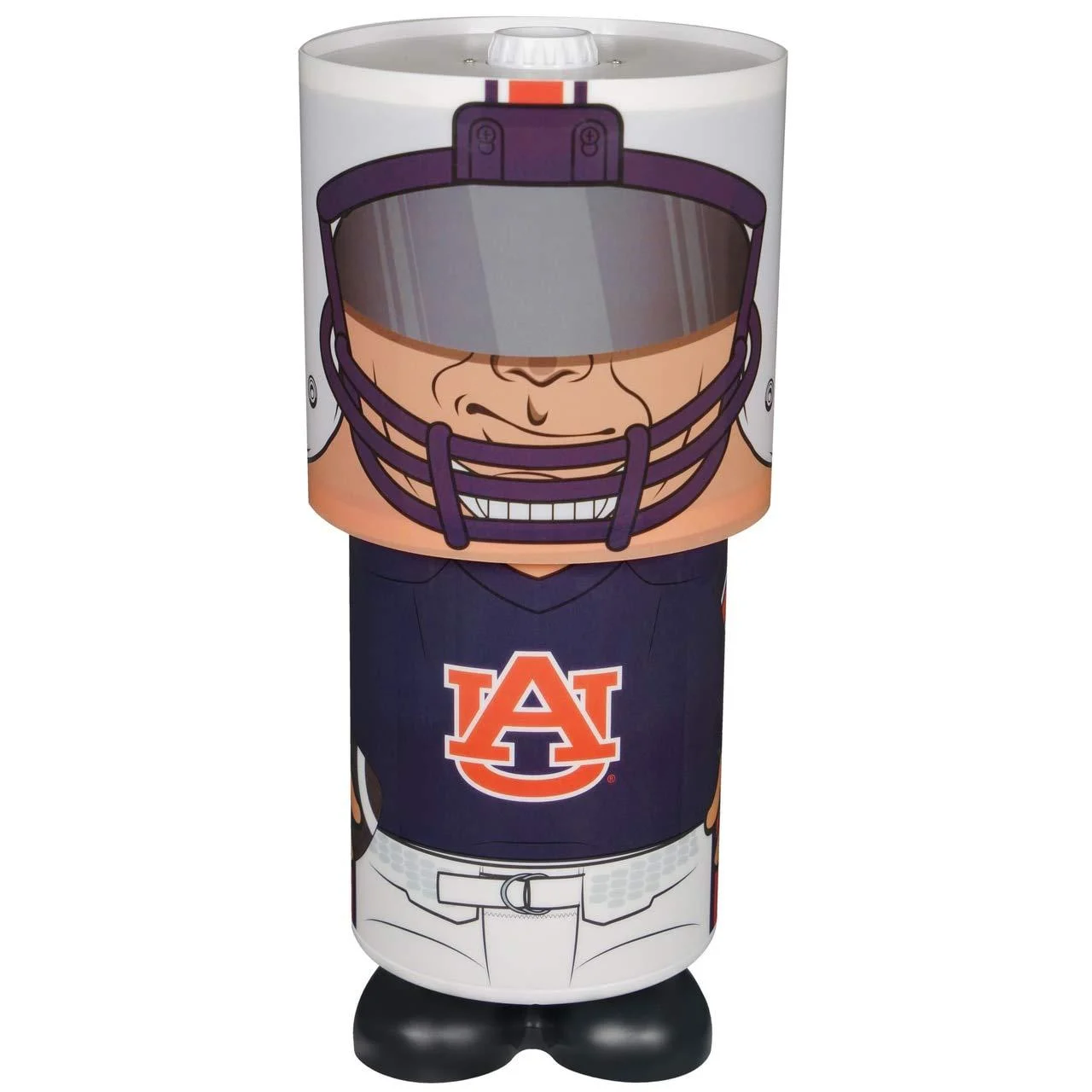 FOCO NCAA Auburn Tigers Desk Lamp, Team Colors