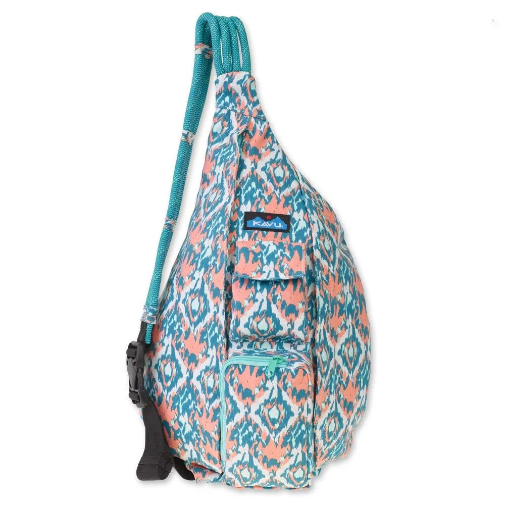 KAVU Rope Bag - Sling Pack for Hiking, Camping, and Commuting Beach Paint