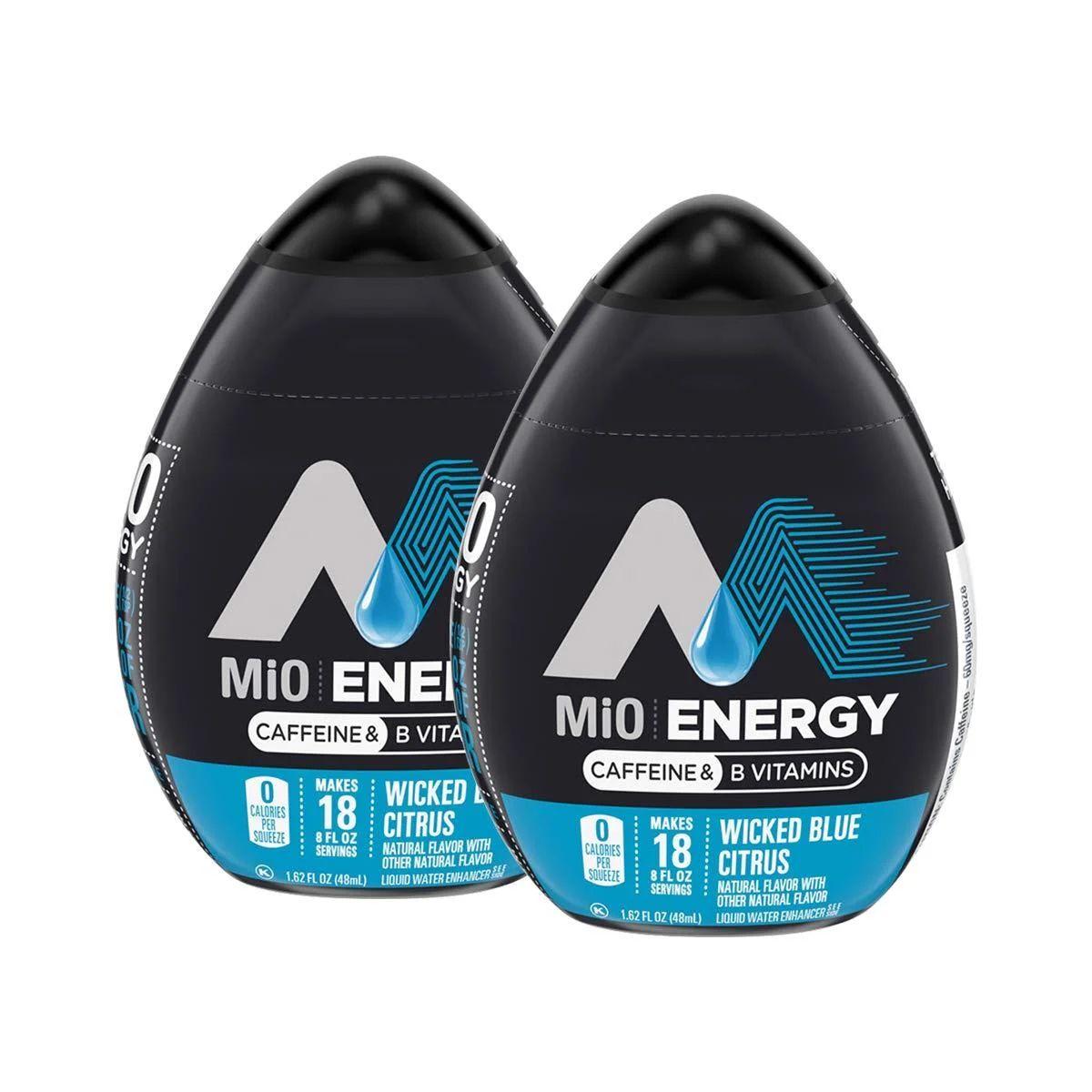 MiO Energy Wicked Blue Citrus (Pack of 2) Blue Citrus 8 Fl Oz (Pack of 2)
