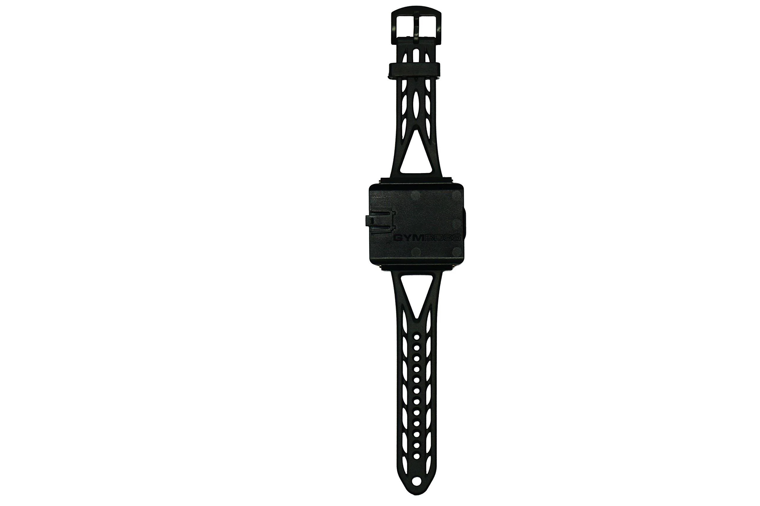 Gymboss Wrist Watch Bracelet Interval Timer and Stopwatch Black (One Size Fits All)