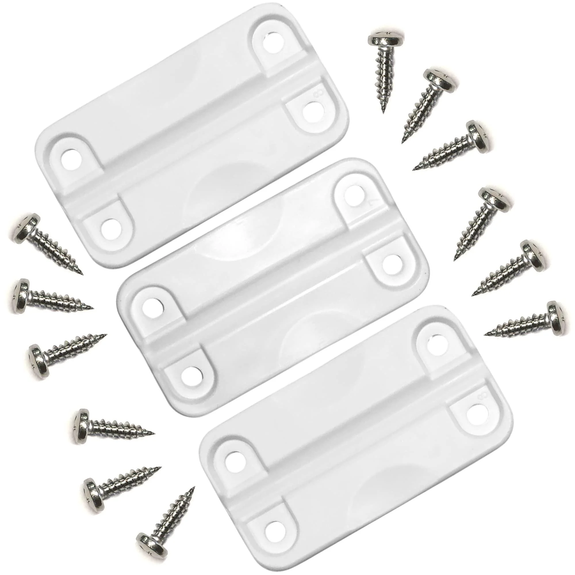 Igloo Cooler Plastic Hinges for Ice Chests (Set of 3)