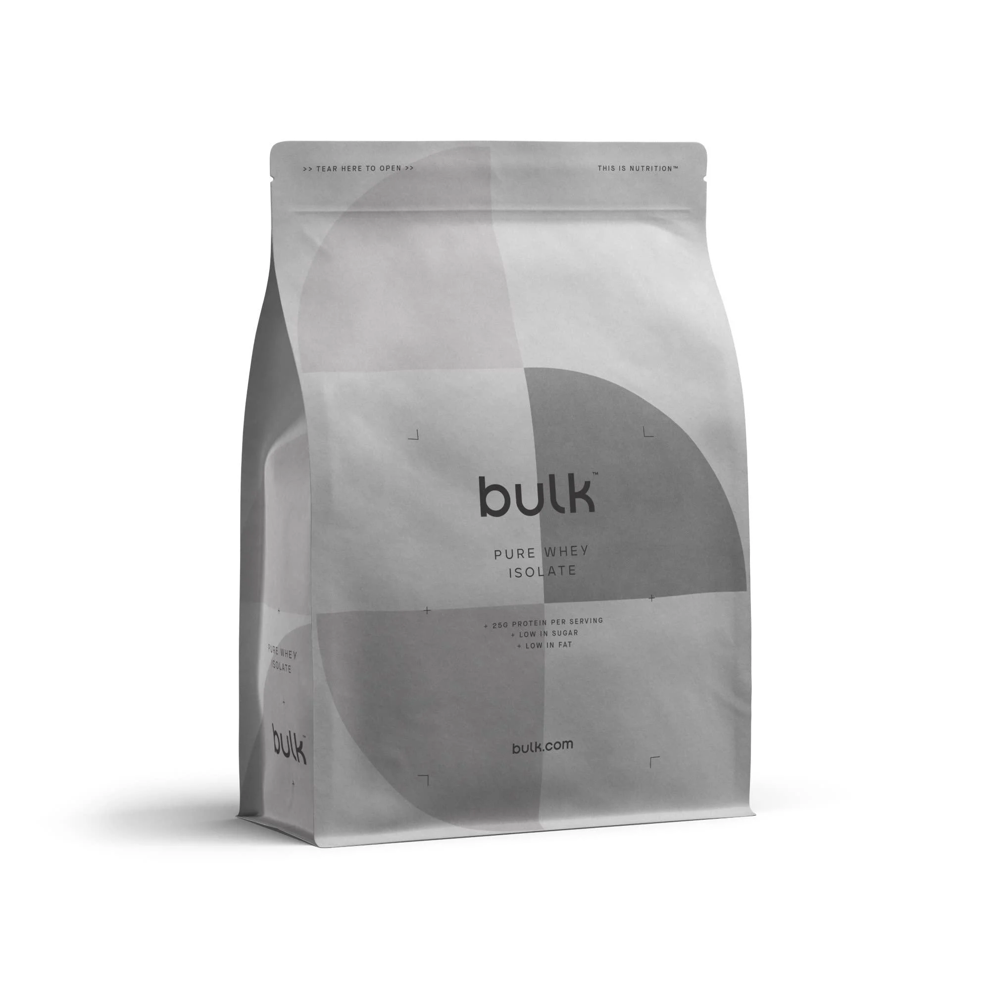 Bulk Pure Whey Isolate 97 Powder Protein Shake Unflavoured 500 g Unflavoured 500 g (Pack of 1)