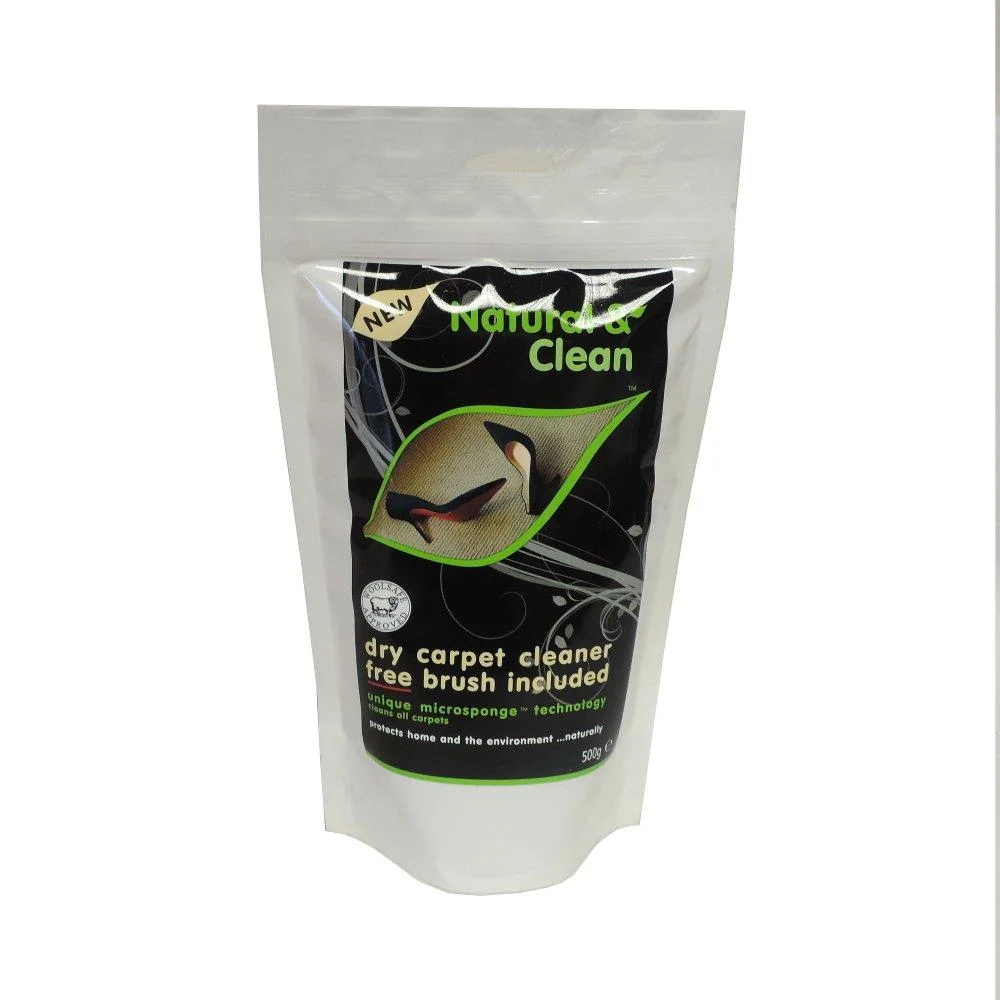 Natural & Clean Dry Carpet Cleaner 500 g - Natural and Clean