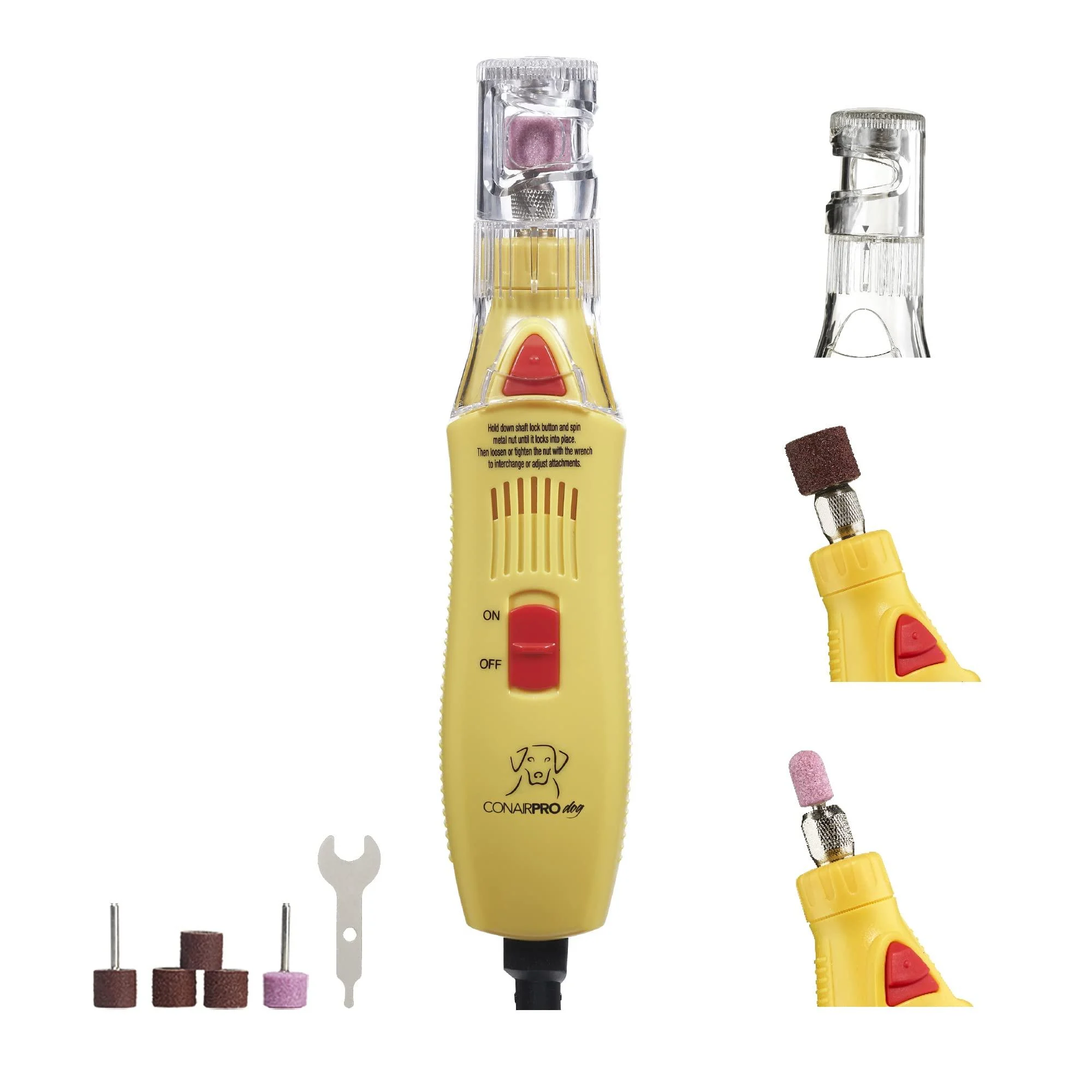 CONAIRPRO dog & cat Nail Grinder Corded Nail Grinder