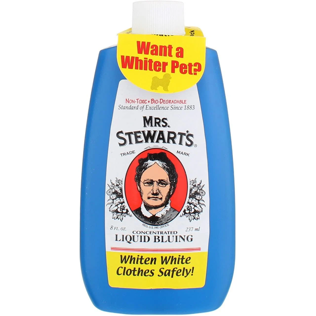 Mrs. Stewarts Liquid Bluing 8.0 OZ(Pack of 3) 8 Fl Oz (Pack of 3) - Mrs Stewarts