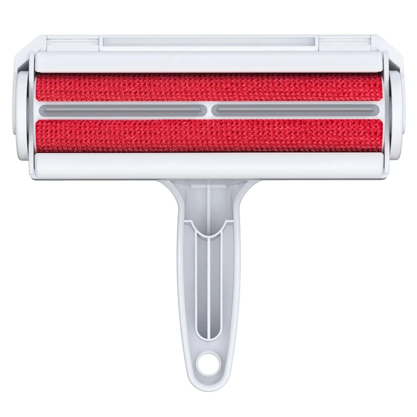 Pet Hair Remover - Reuseable Dog Hair Remover - ORDORA Pet Hair Roller - Cat Hair Remover for Couch, Furniture, Carpet and Bedding, Portable Lint Rollers for Pet Hair - Perfect Dog Fur Remover Tool 1a Red