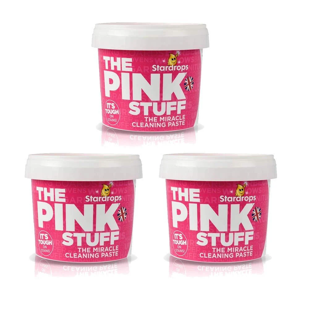 Chemico 3 x The Pink Stuff Household Cleaner Cleans Stains 500g - Comfort Valley
