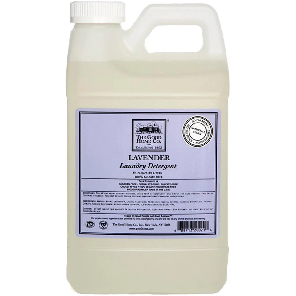 The Good Home Natural Laundry Detergent 64 oz (Lavender) - The Good Home Co.