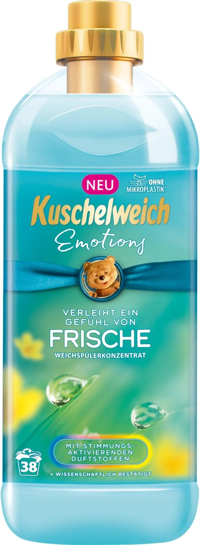 Kuschelweich Emotions Freshness - Fabric Softener 1l (38 washes) Emotions Freshness (1 liter)