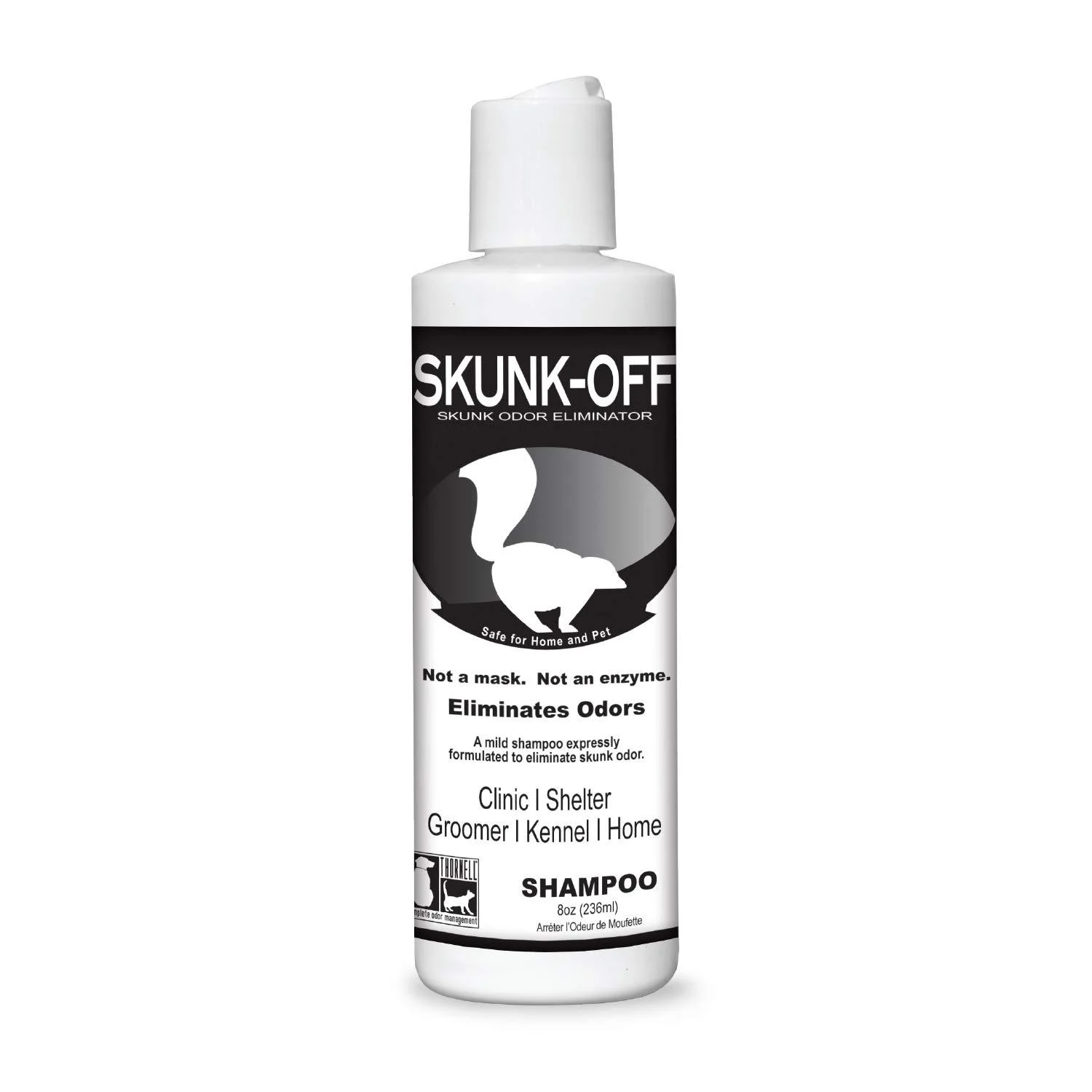 Skunk Off Pet Shampoo Safe for Head & Face 8-Ounce