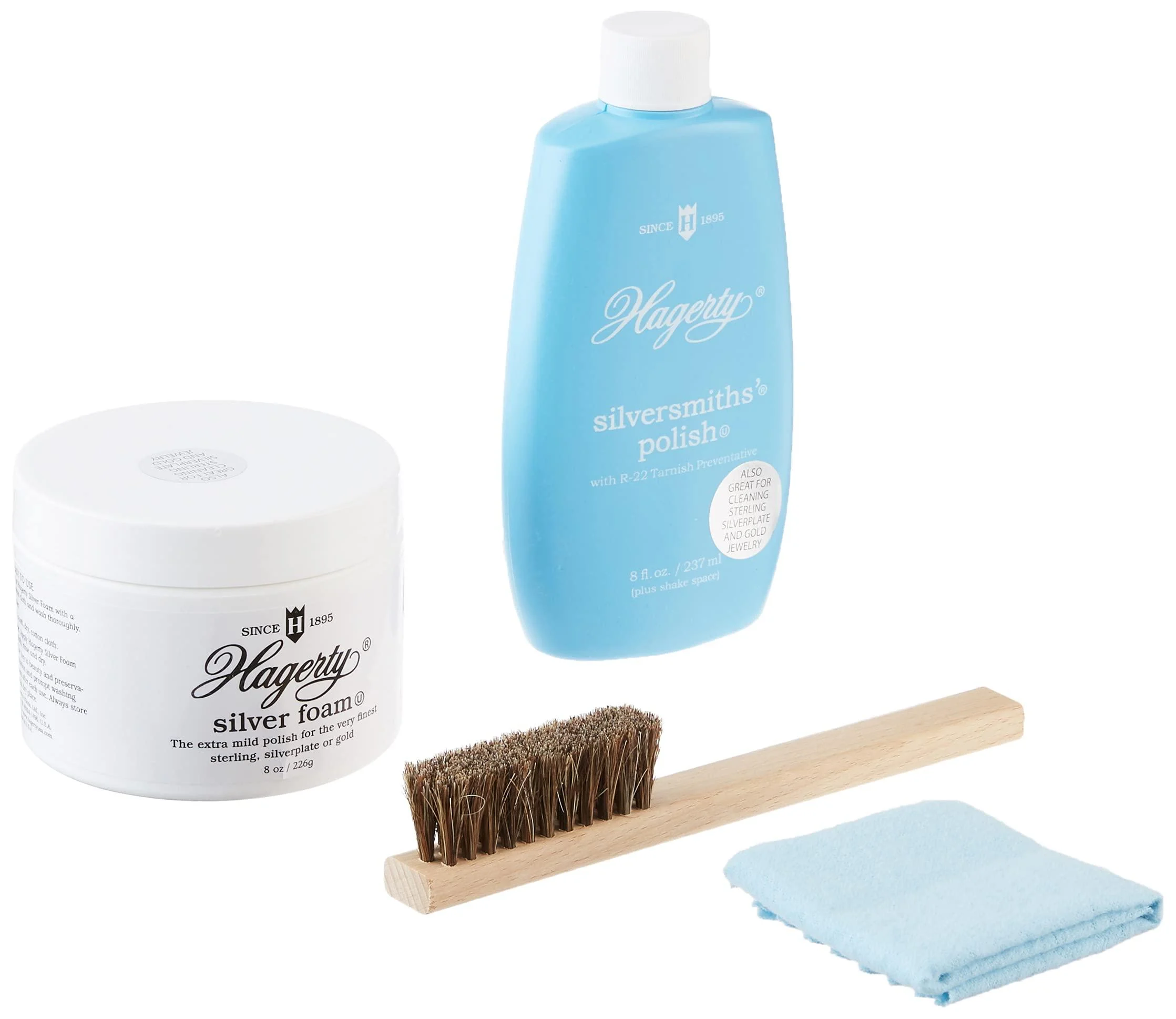 Hagerty W. J Complete 4-Piece Silver Care Kit
