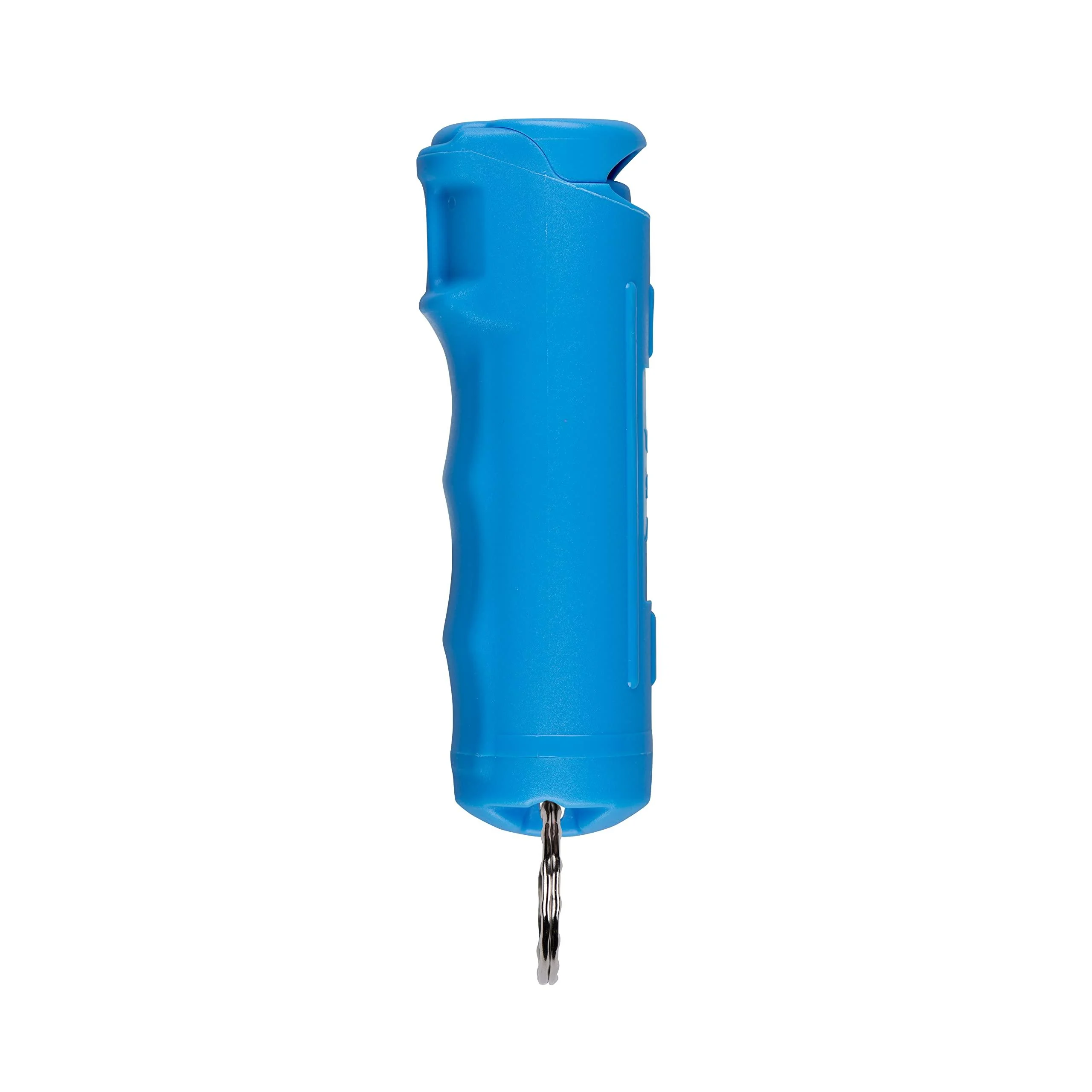 SABRE Practice Spray with Flip Top, Inert Water-Based Formula, 10-Foot (3-Meter) Range, Helps to Build Confidence, Muscle Memory and Familiarity, Ergonomic Finger Grip, Key Ring, Blue