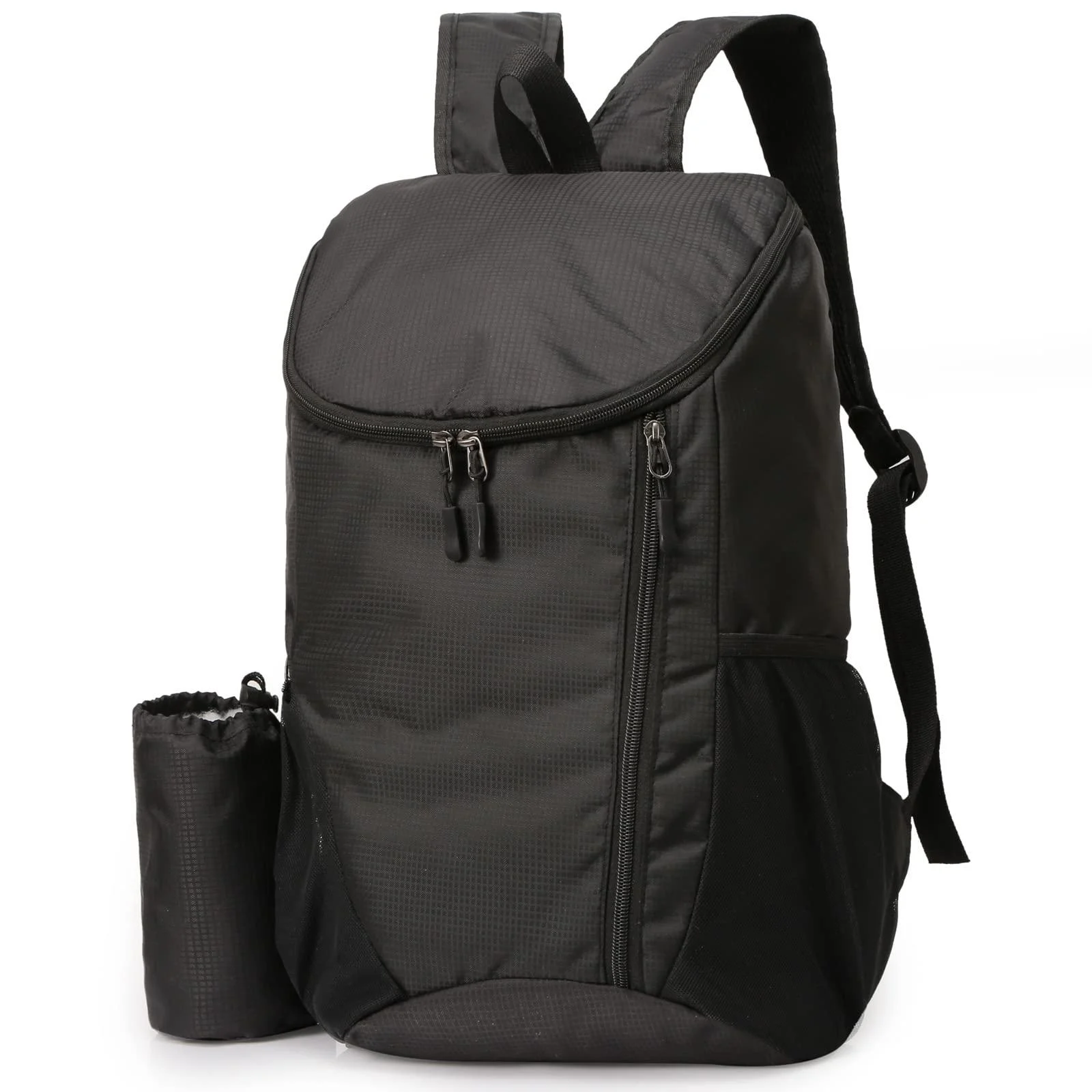 Hiking Backpack Water Proof Lightweight Packable Backpack for Travel Camping Outdoor Portable Hiking Daypack 20L Black - WRTEE