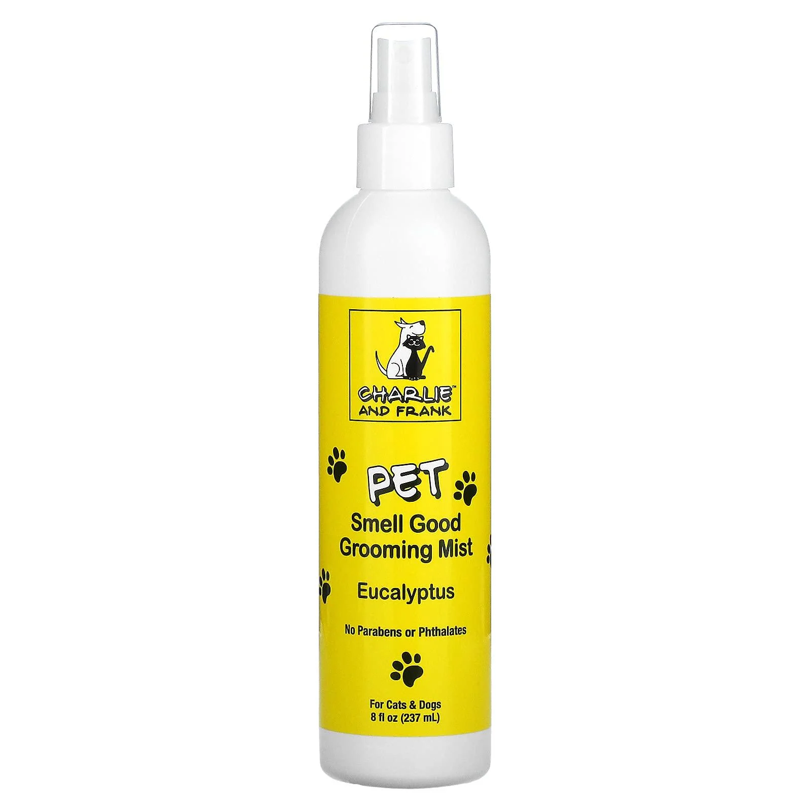Charlie & Frank Pet Smell Good Grooming Mist Eucalyptus 8 fl oz (237 ml)