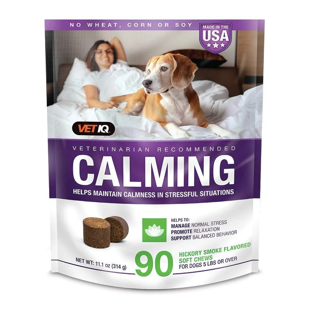 VetIQ Health & Wellness Supplements for Dogs, Various Formulas & Benefits Calming