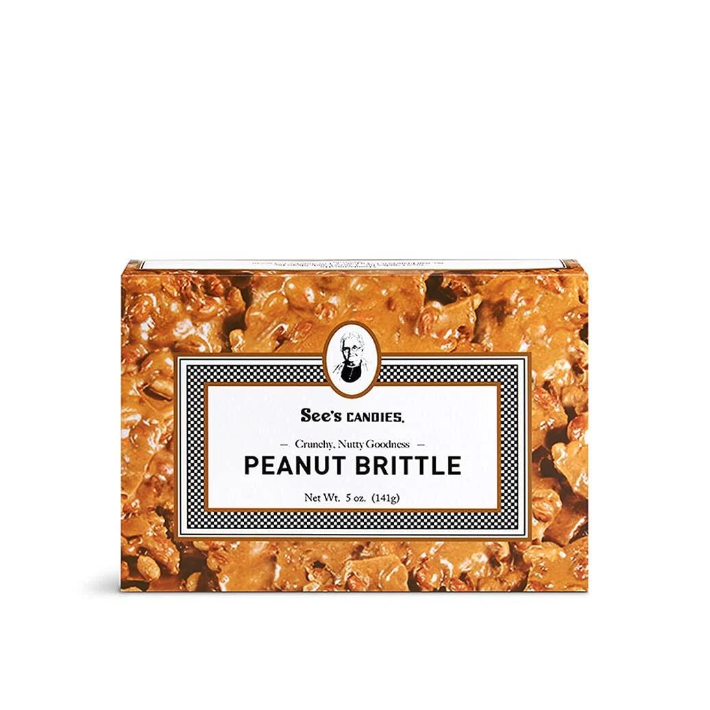 See's Candies Peanut Brittle (5 Ounces) 5 Ounce (Pack of 1)