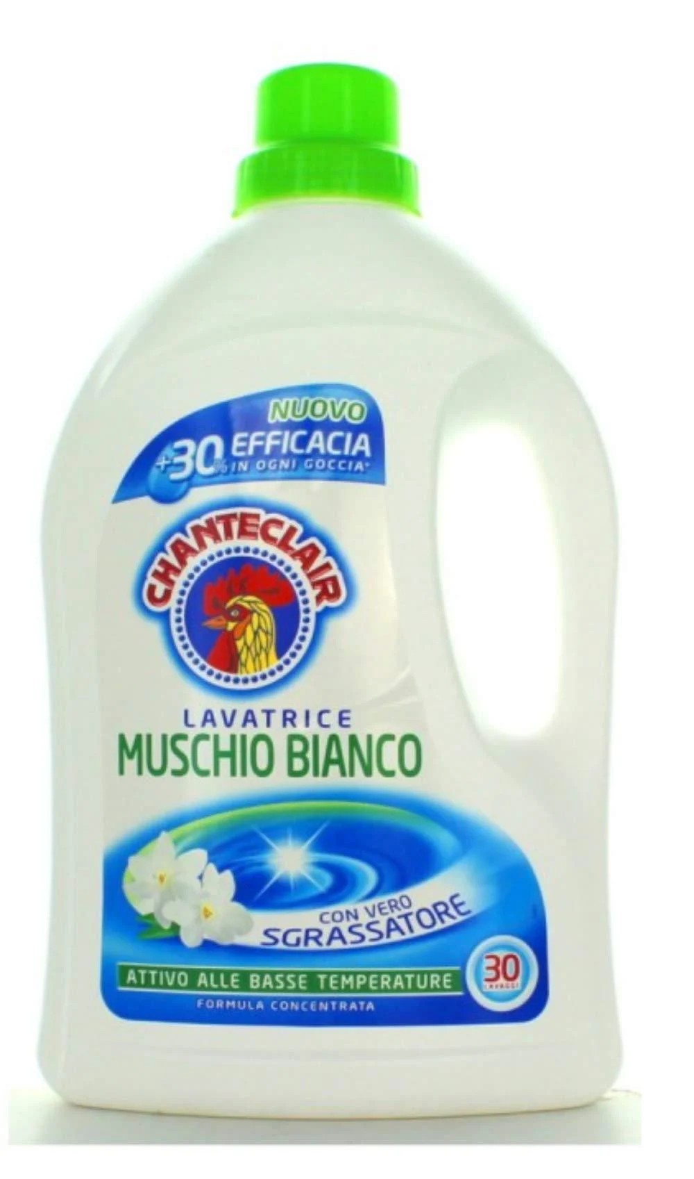 CHANTECLAIR LIQUID LAVATRICE WHITE 30 LAVAGGI 1500 ml