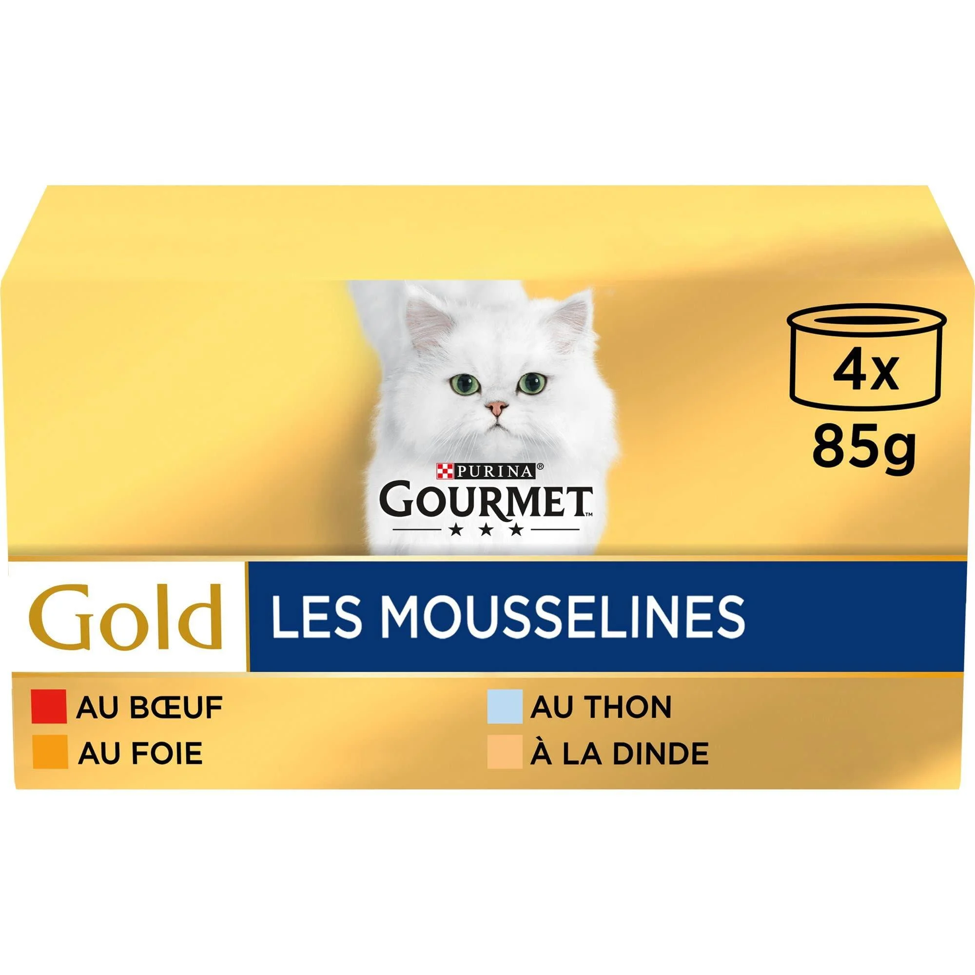GOURMET GOLD Chiffon 4x85g