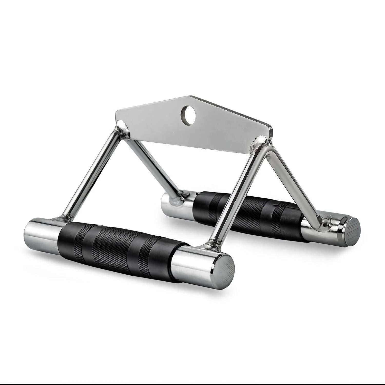 Clothink Cable Machine Handle Attachments, Rowing Machine Handle Set Pull Down Exercise Handles Hooks