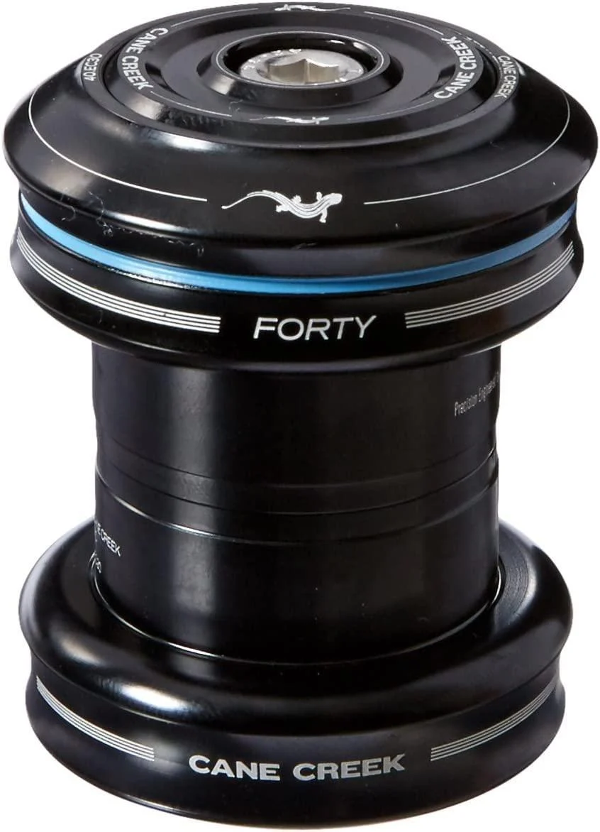 Cane Creek 40-Series External Cup Complete for 34mm Head-Tube (1-1/8-Inch Straight Steerer), Black