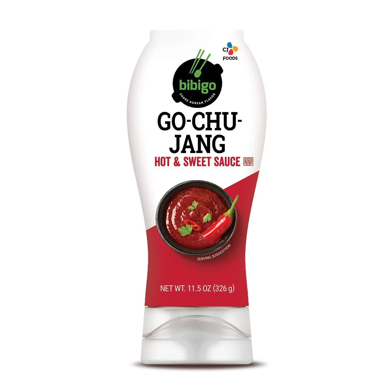 bibigo Gochujang Sauce, Hot and Sweet, 11.5 Ounce