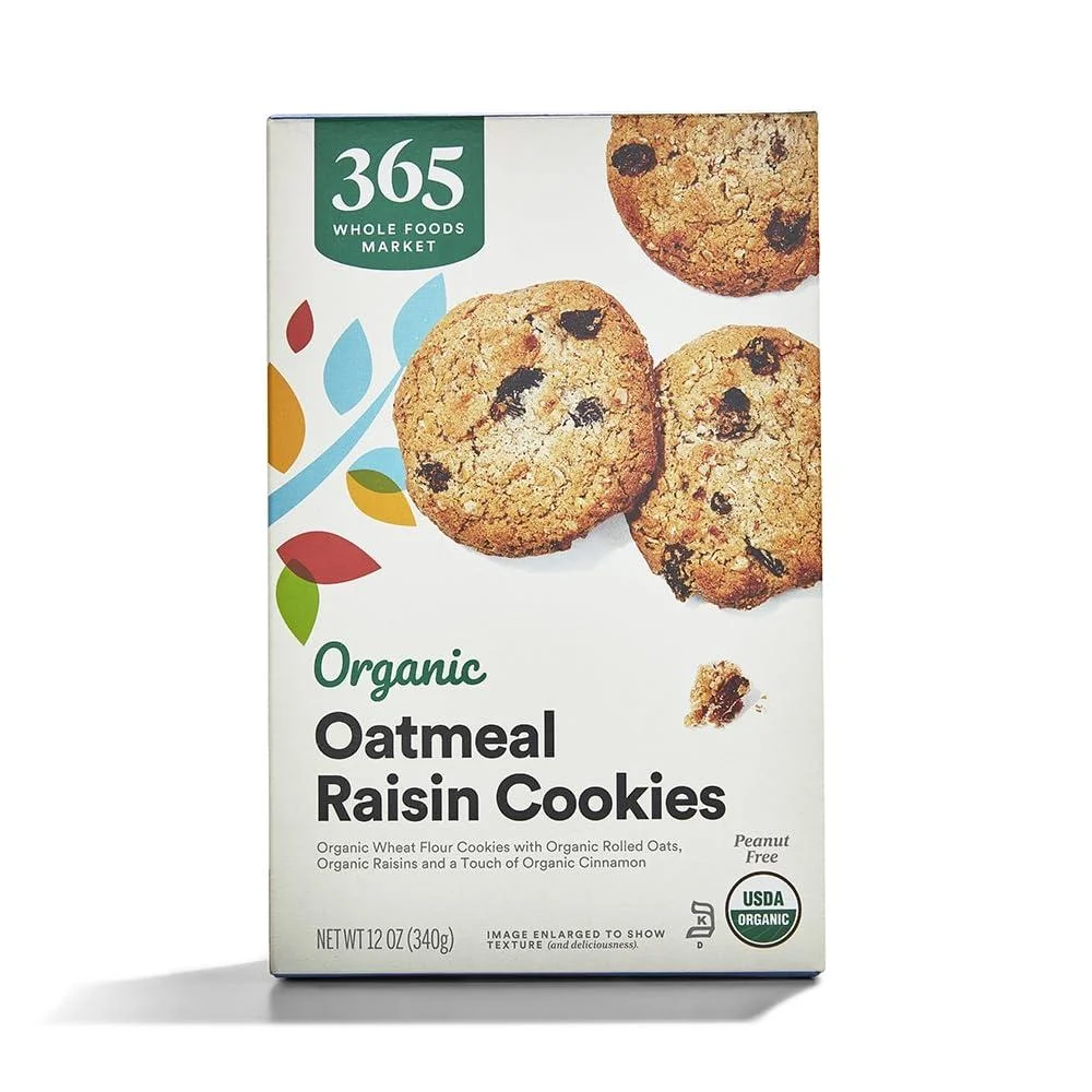 365 by Whole Foods Market Cookie Oatmeal - Raisin - 12 Oz.