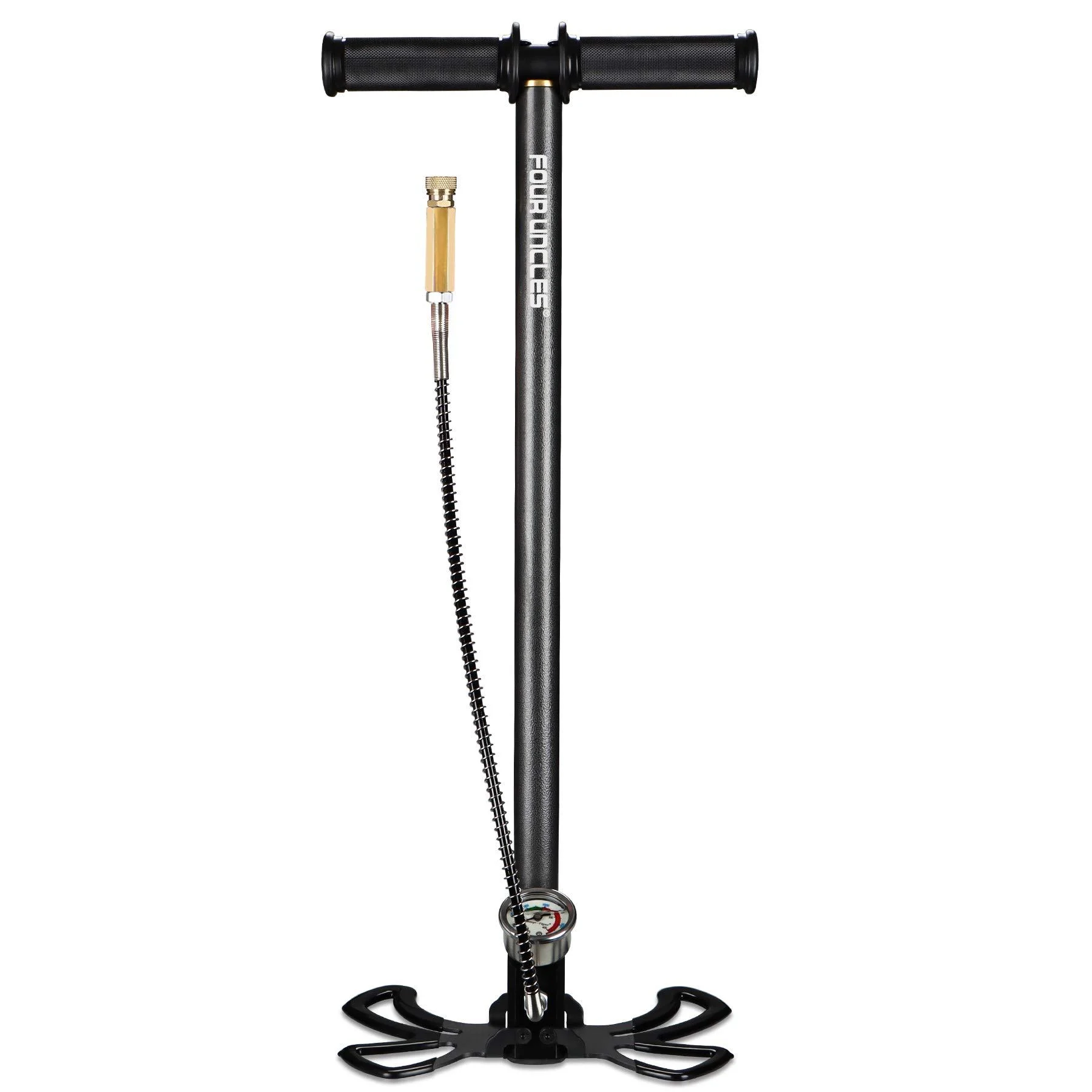 FOUR UNCLES High Pressure Hand Pump 4500 Psi PCP Hand Pump PCP Air Rifle black