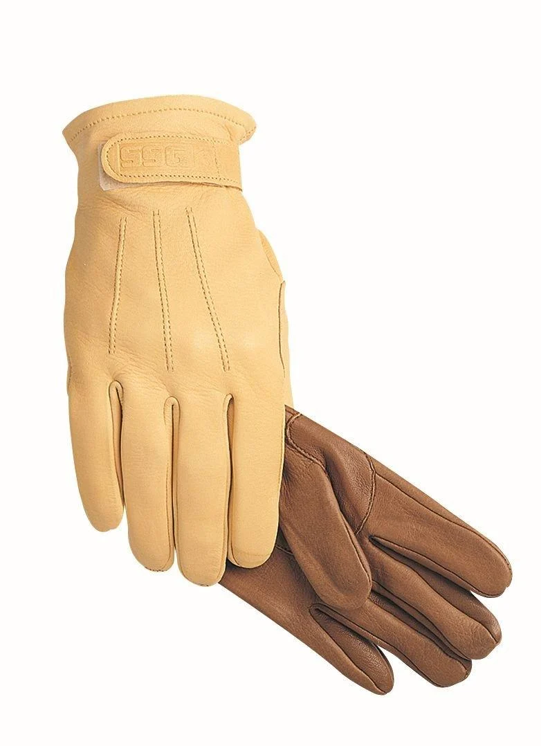 SSG Trail/Roper Riding Gloves Acorn 9