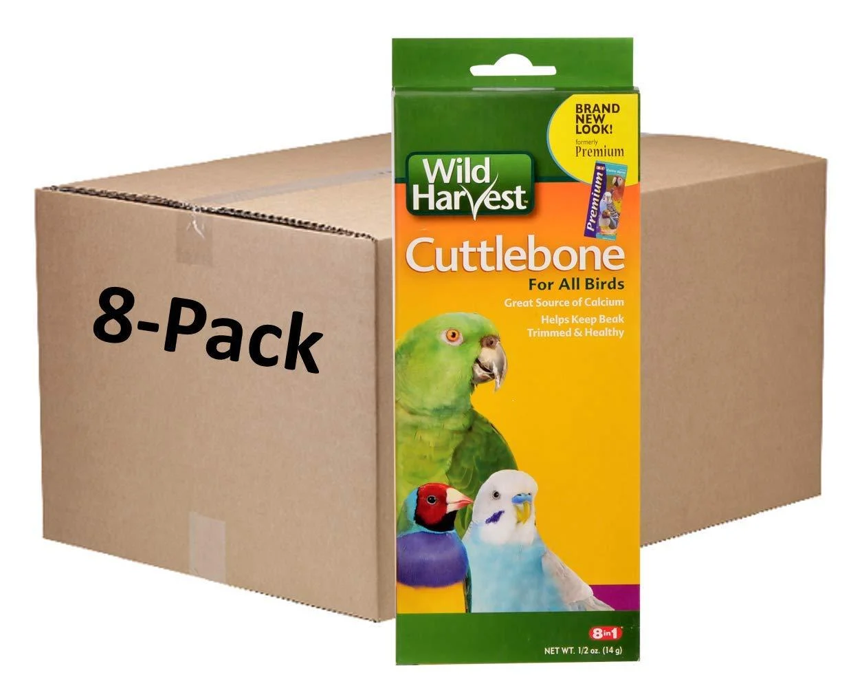 Wild Harvest Cuttlebone for All Birds 1 Count (Pack of 8)