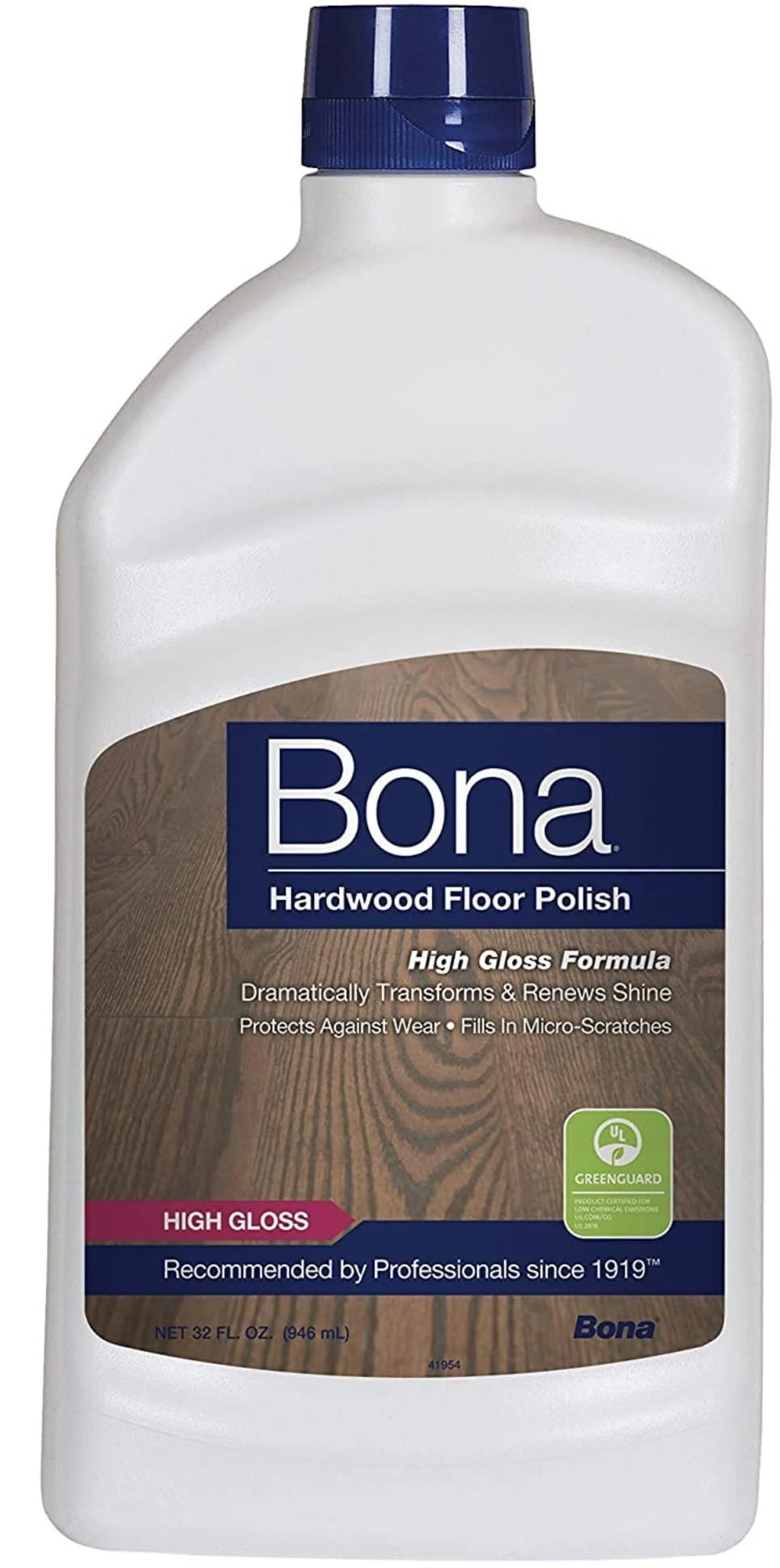 Bona Hardwood Floor Polish - High Gloss, 36 oz, Packaging may vary 36 Fl Oz (Pack of 1)