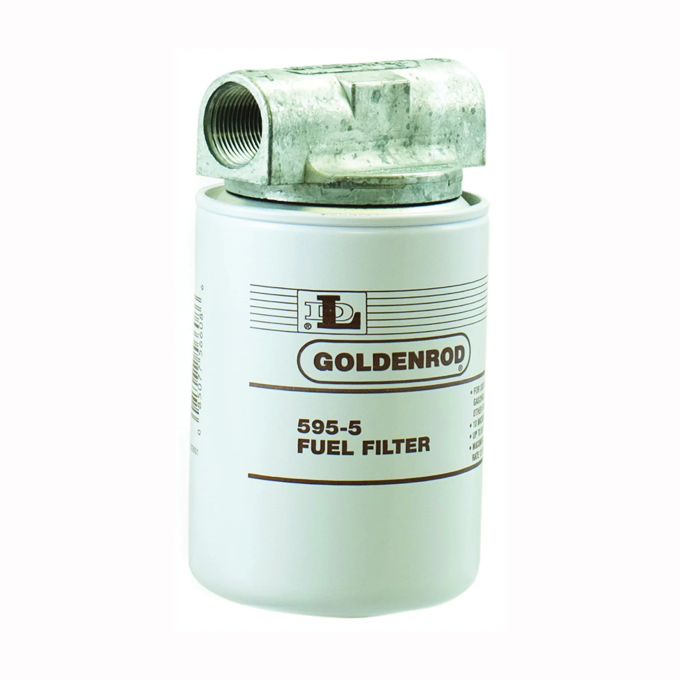 Goldenrod 595 Series Fuel Filter, 50 psi Pressure, 1 in Connection, NPT, 25 gpm - DL