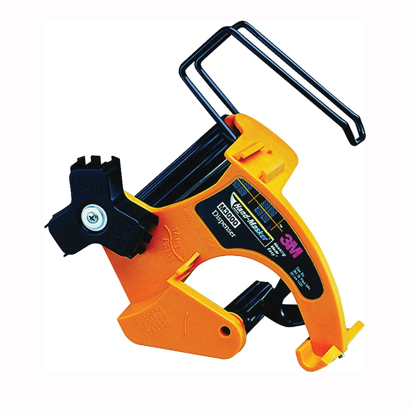 Hand-Masker M3000 Masking Paper Dispenser, 8-15/16 in Max Tape W, Yellow