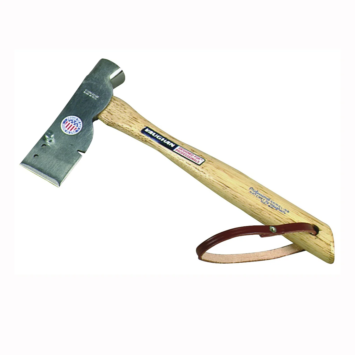 SH Shingling Hatchet, 2-1/8 in Cutting Edge, 14 oz Head, Steel Head, Wood Handle, 13 in OAL