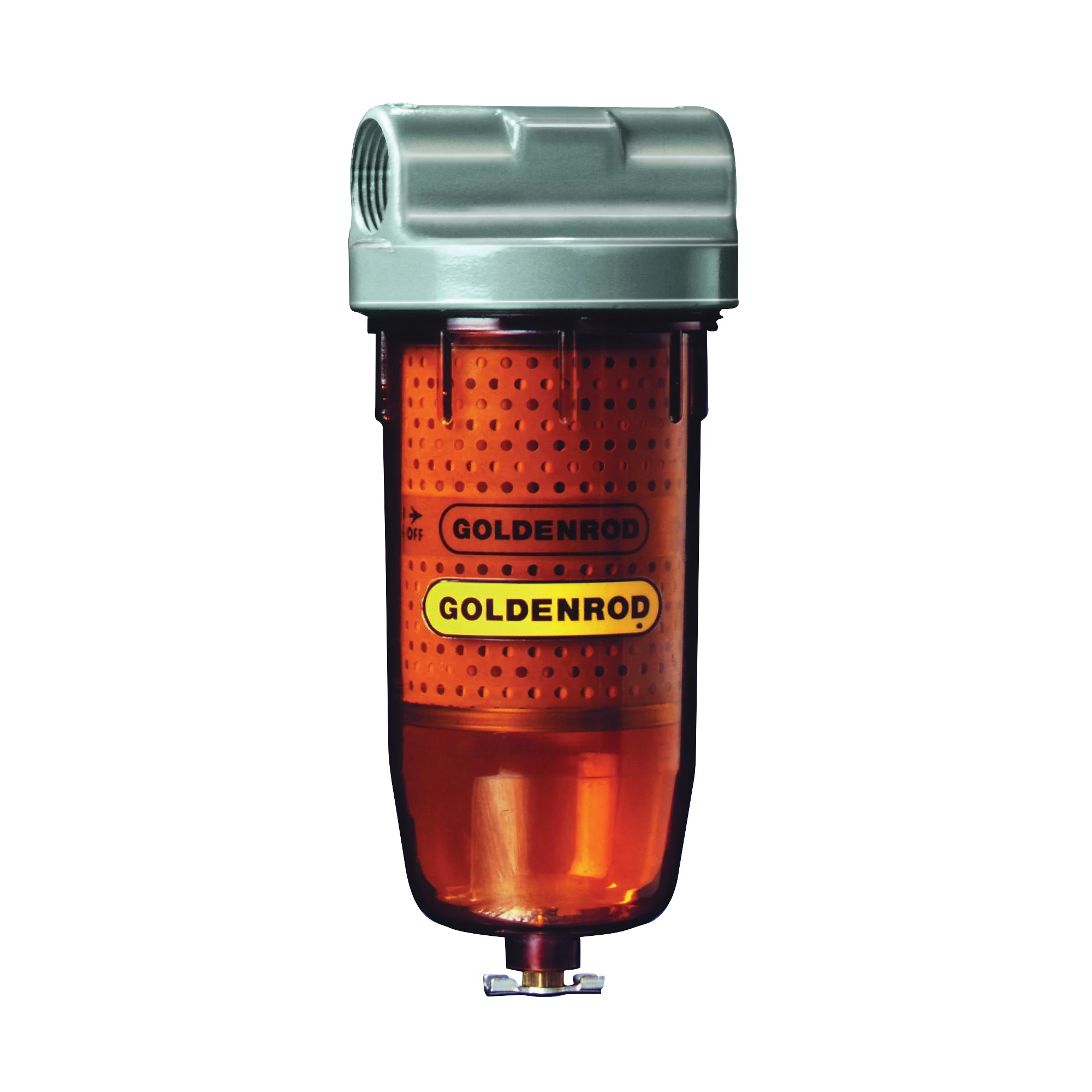 Goldenrod 495 Series Fuel Filter, 150 psi Pressure, 1 in Connection, NPT, 25 gpm - DL