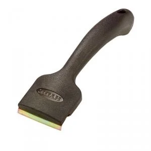 10520 Pull Scraper, 2-1/2 in W Blade, 2-Edge Blade, HCS Blade, Polypropylene Handle, Lightweight Handle