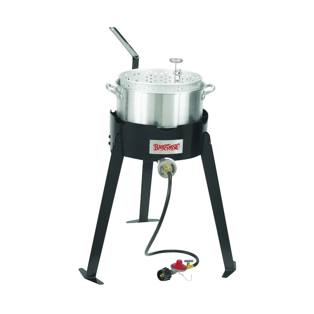 2212 Fryer Cooking Kit, 10 qt Capacity, Aluminum - Bayou Classic