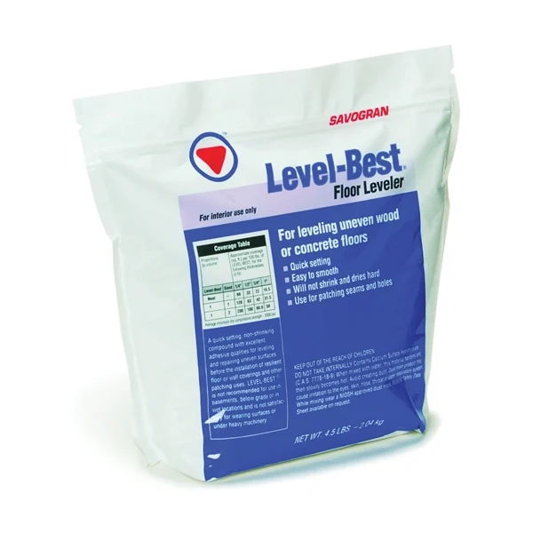 12832 Floor Leveler, Off-White, 4.5 lb, Box
