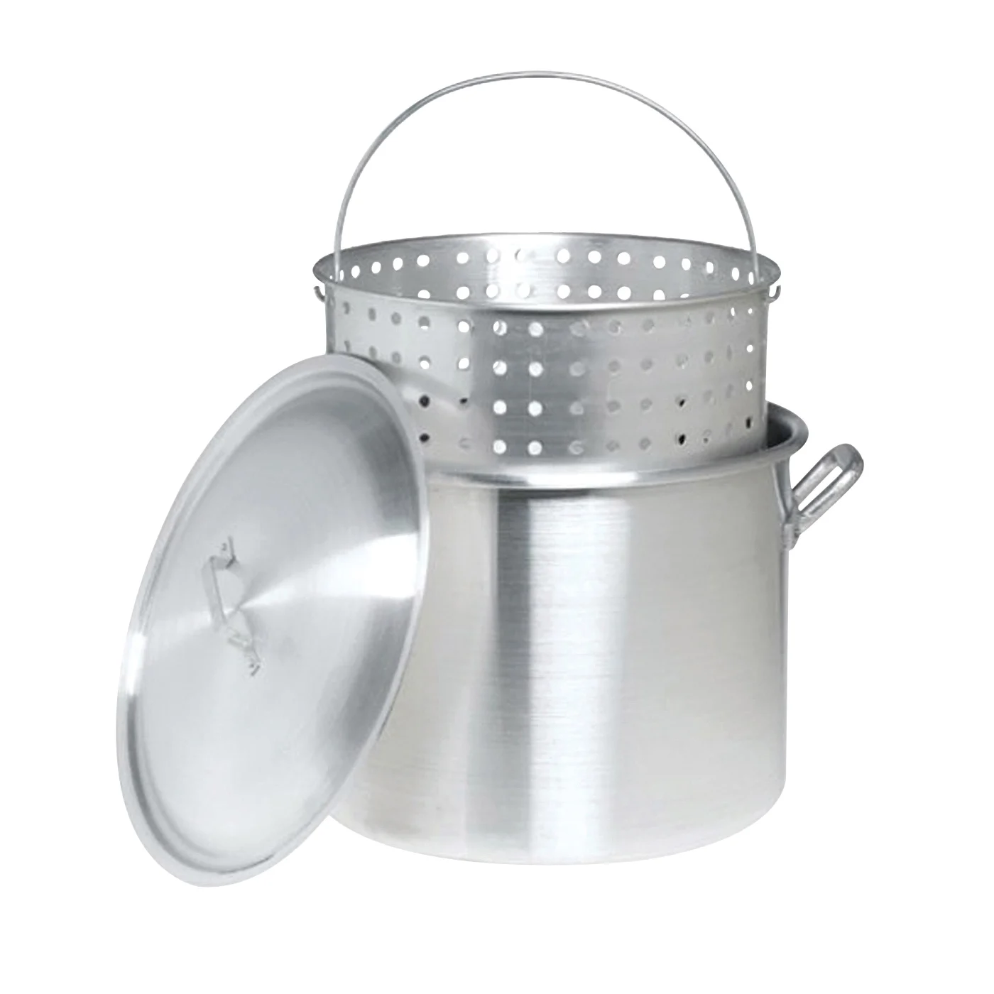 8000 Stock Pot, 80 qt Capacity, Aluminum - Bayou Classic