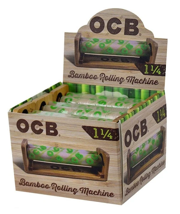 OCB Bamboo Roller | 1 1/4 | 6ct Display - New