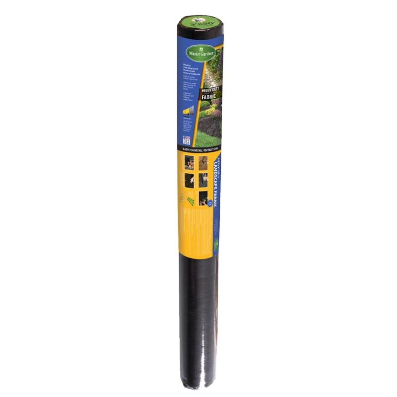 205 Landscape Fabric, 50 ft L, 3 ft W, Black - Master Gardner