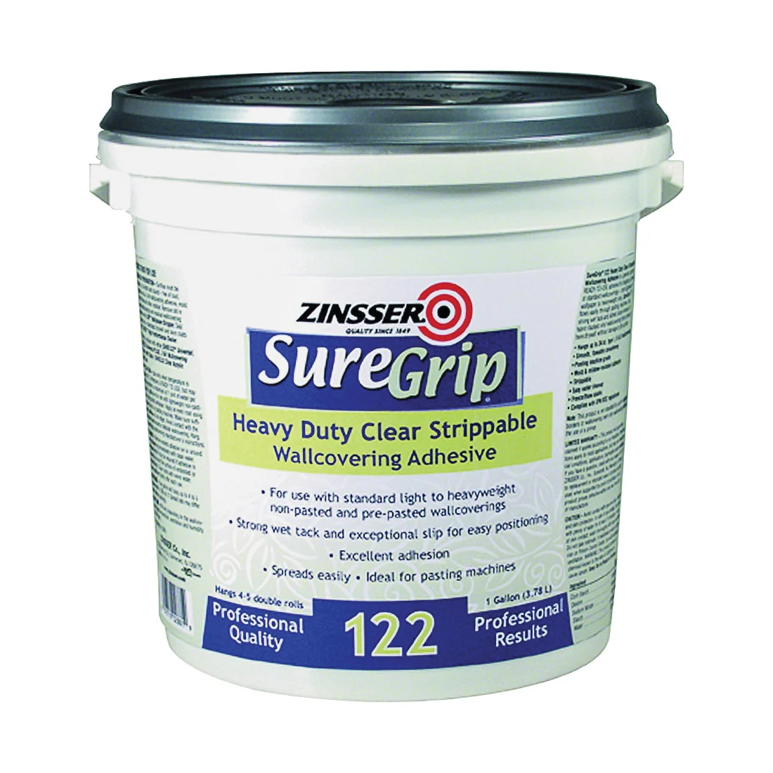 2881 Wallcovering Adhesive Clear, Clear, 1 gal - Zinsser