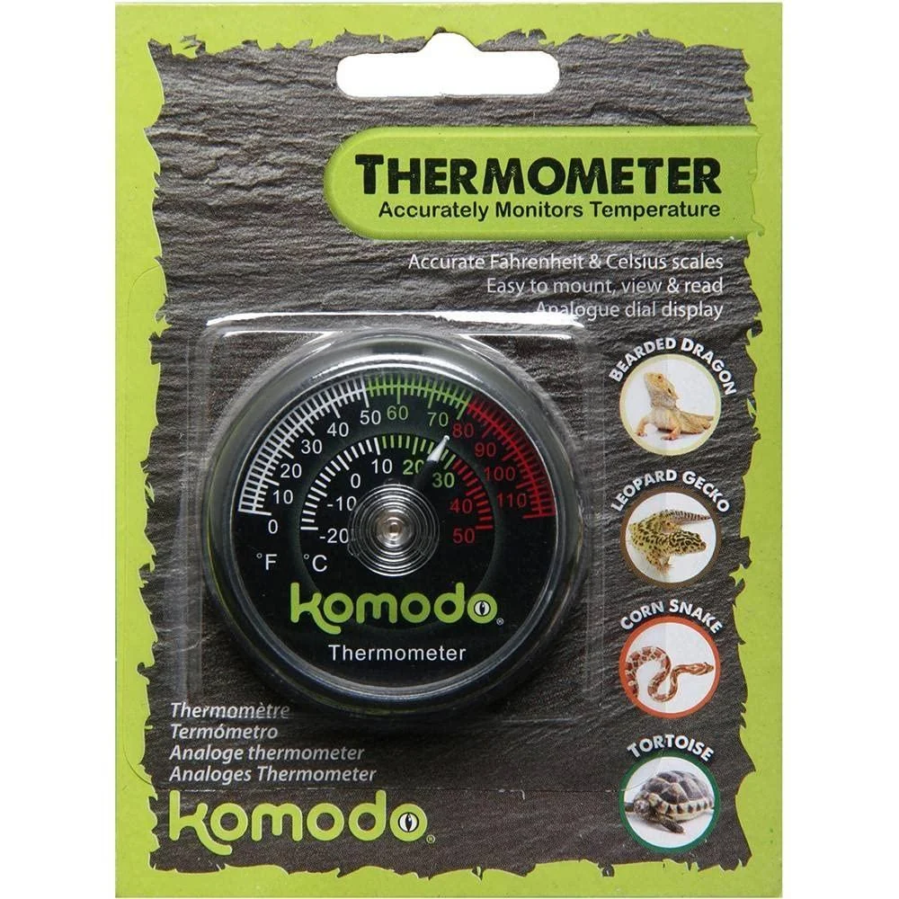Komodo Thermometer Analog Analogue