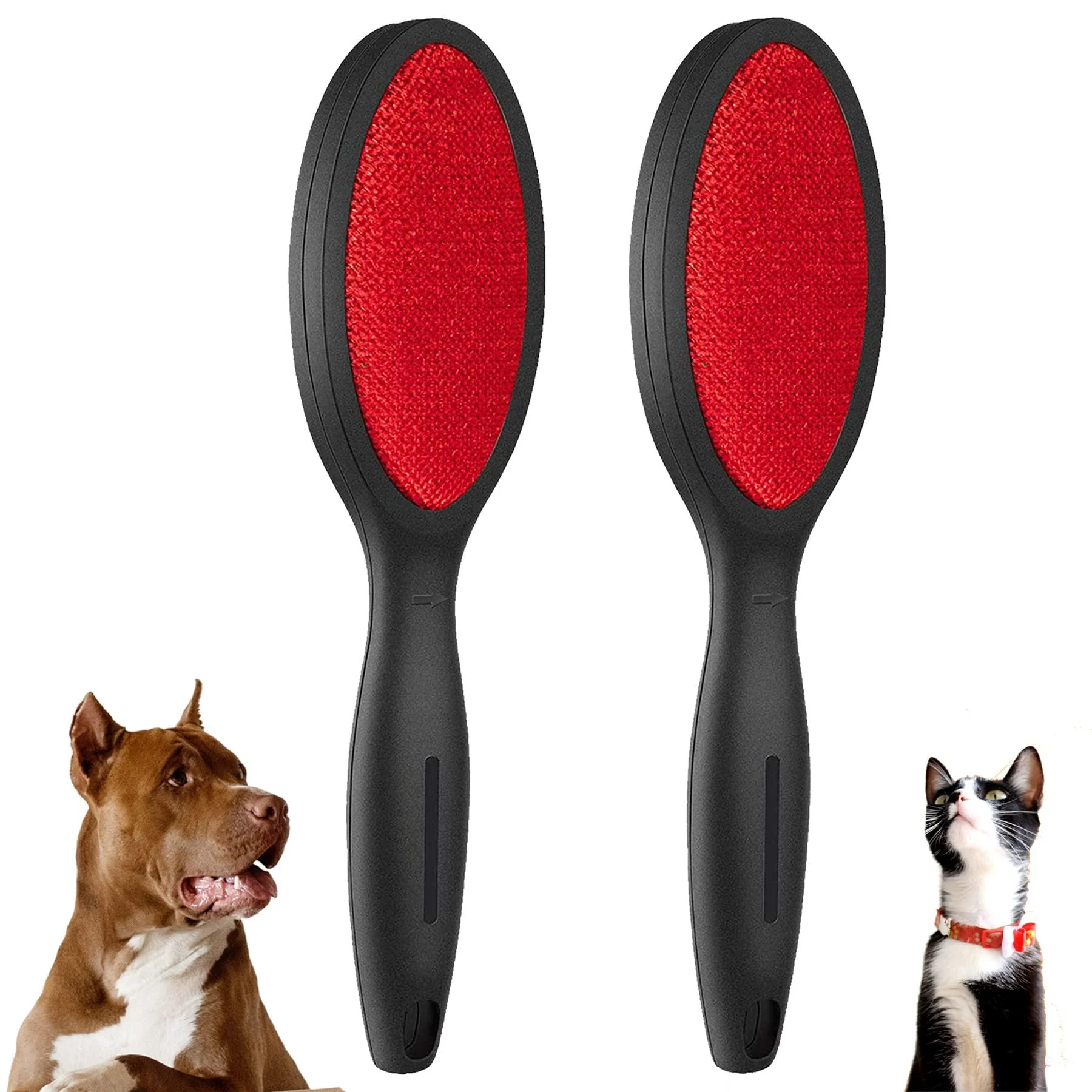 Lint Brush, Lint Remover for Clothes, Pet Hair Remover Lint Brushes for Clothes, Reusable 2-Pack Fur Remover Cat Dog Hair Remover Pet Hair Remover for Couch Clothing Furniture 2 Pack